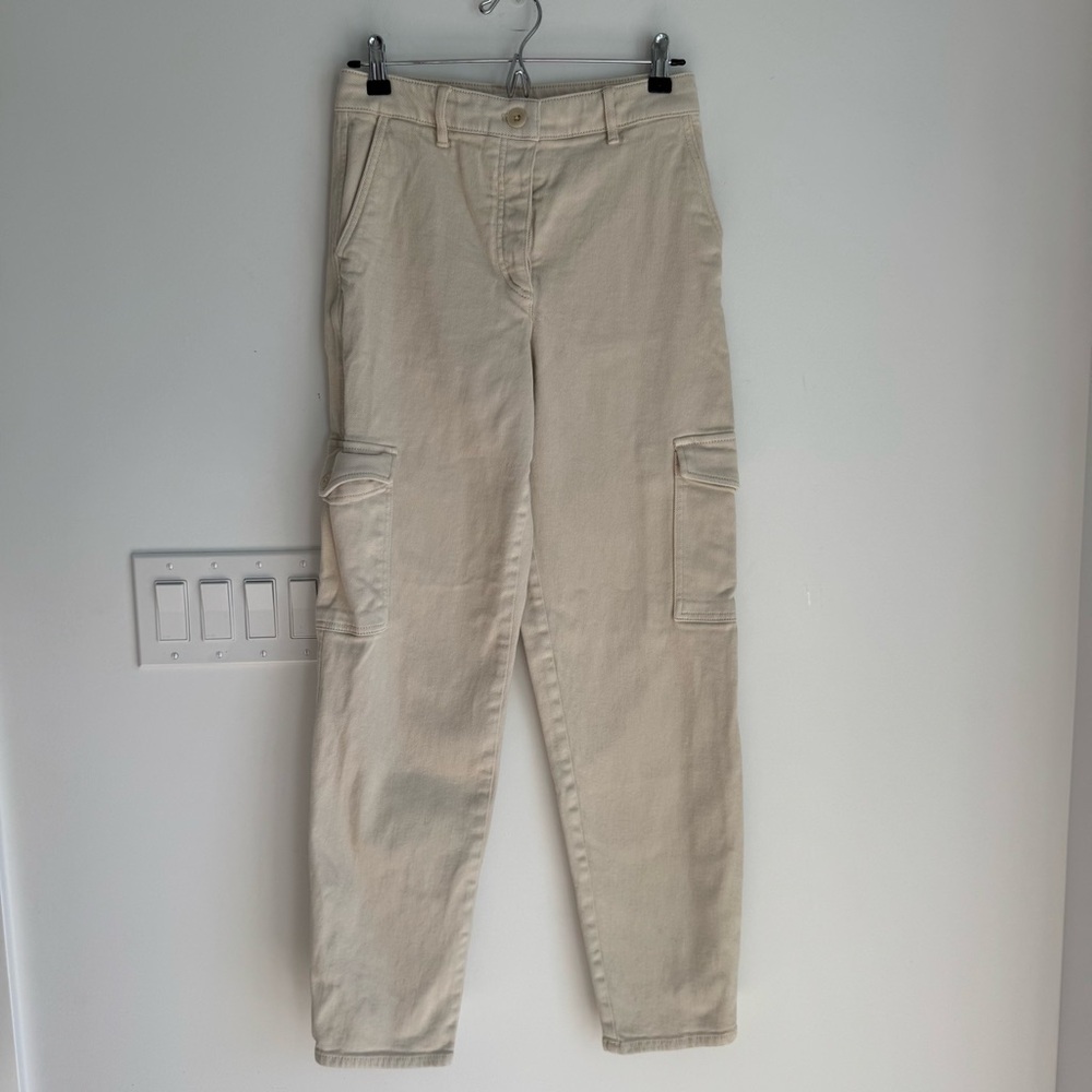 Aritzia Wilfred Free Modern Cargo Pant Size‎ 4 Tan Relaxed Gorpcore